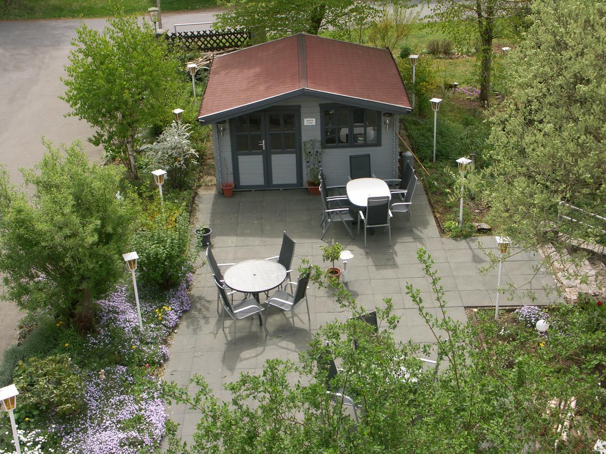 Waldpension Zum Felsenkeller Lichtenfels-Sachsenberg Exteriér fotografie